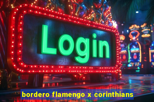 bordero flamengo x corinthians